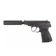 WE Makarov PM Assassins Kit (BK), This Soviet-era pistol first entered service in the 1950's, replacing the much loved Tokarev TT33
